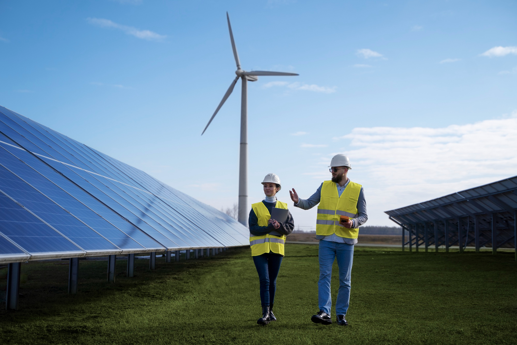 Solar & wind delivery